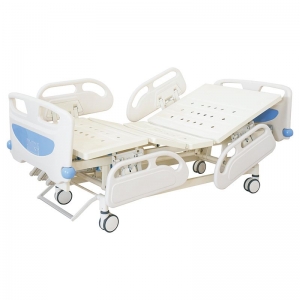 ZC-A02 manual three function integral lifting nursing bed