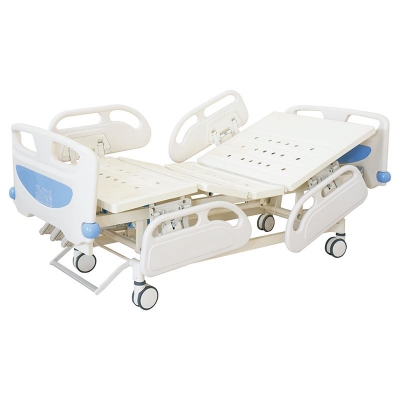 ZC-A02 manual three function integral lifting nursing bed
