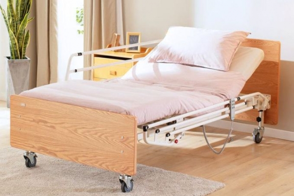 Detailed assembly steps of multi-functional nursing bed